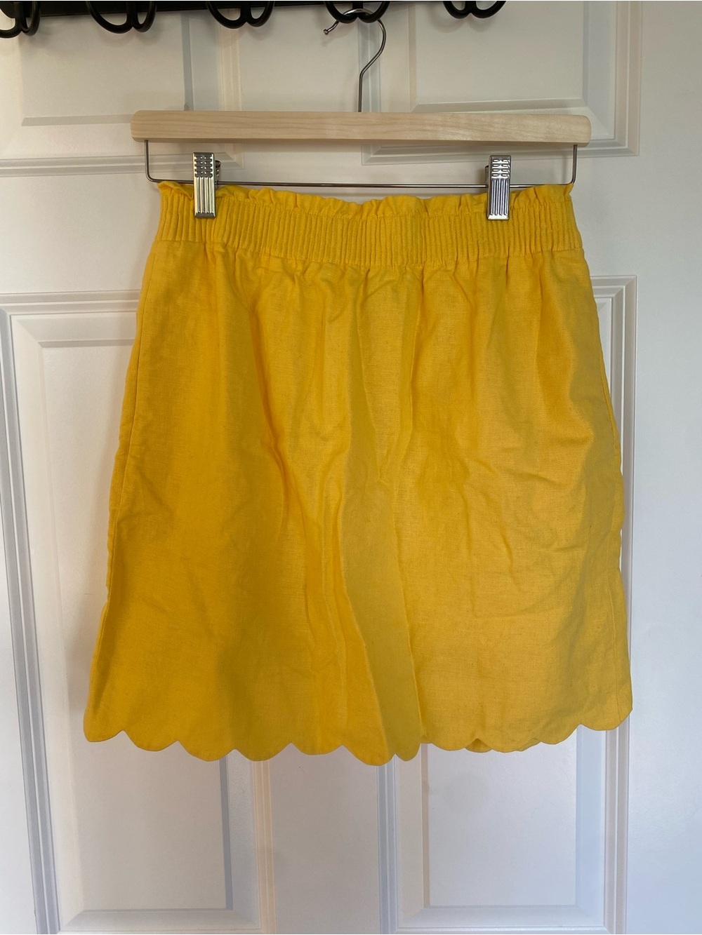 NWOT J Crew Factory Linen Blend Skirt